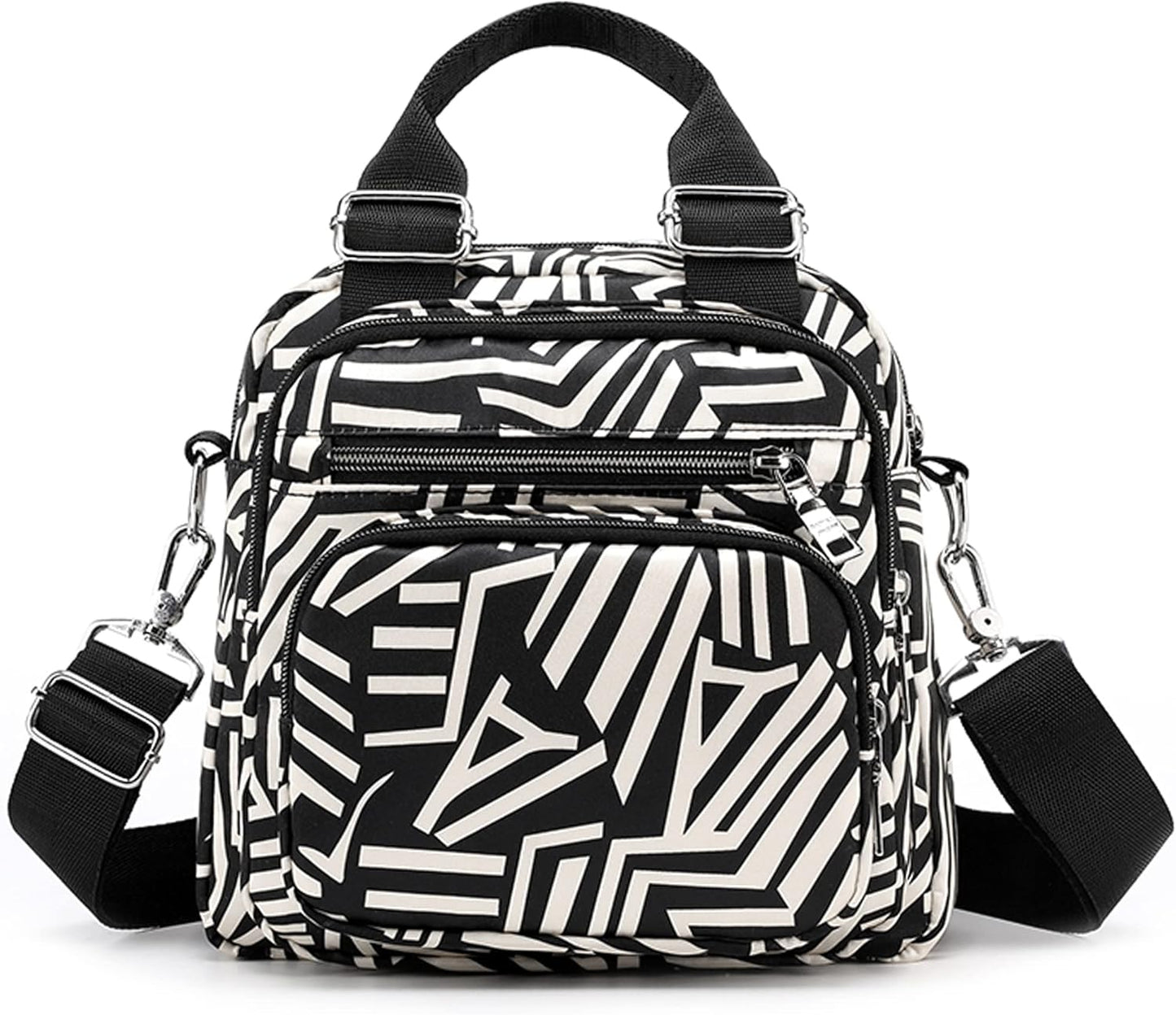 Mochila Morral Convertible Zebra